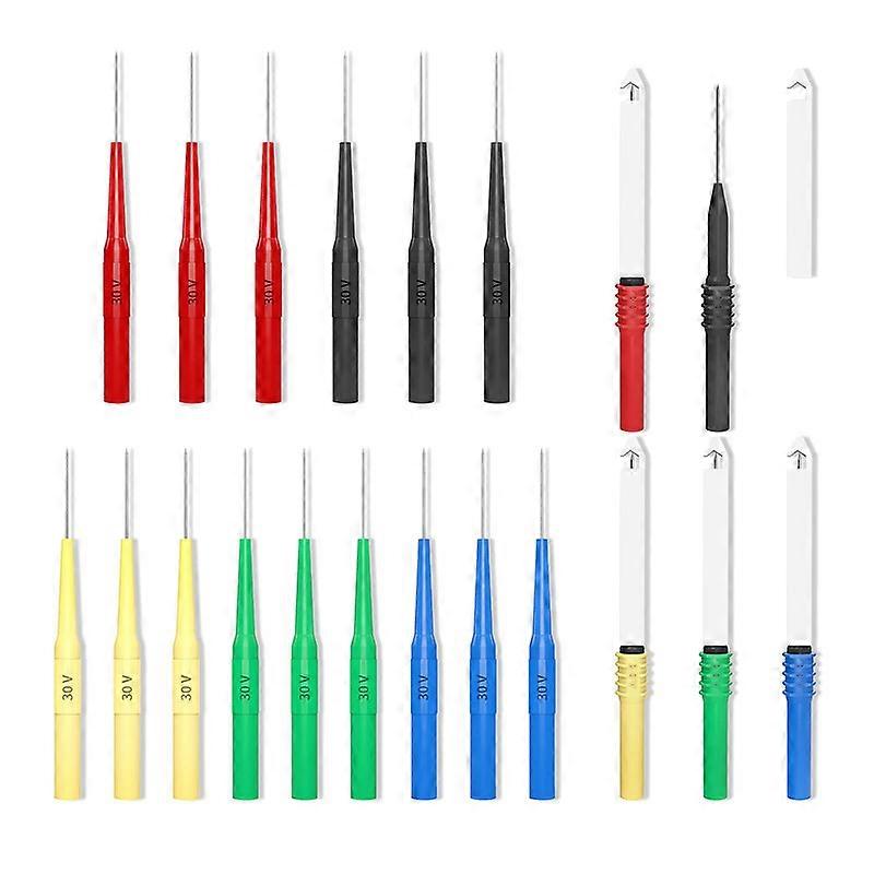 Wire Piercing Probes Set 20PCS Insulation Back Probes Non-Destructive