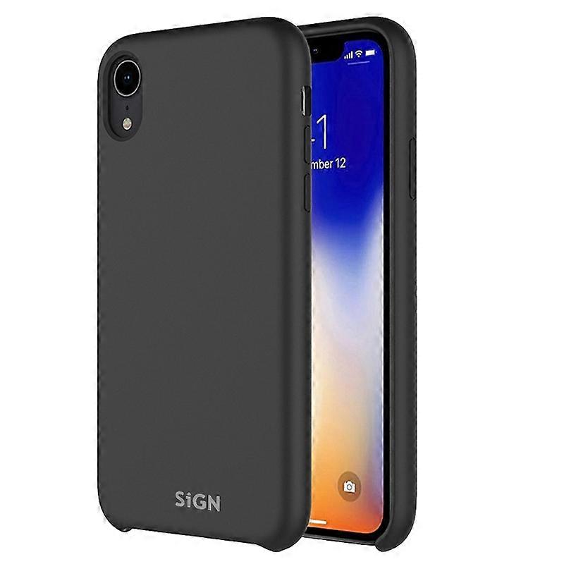 Liquid Silicone Case for iPhone XR - Black