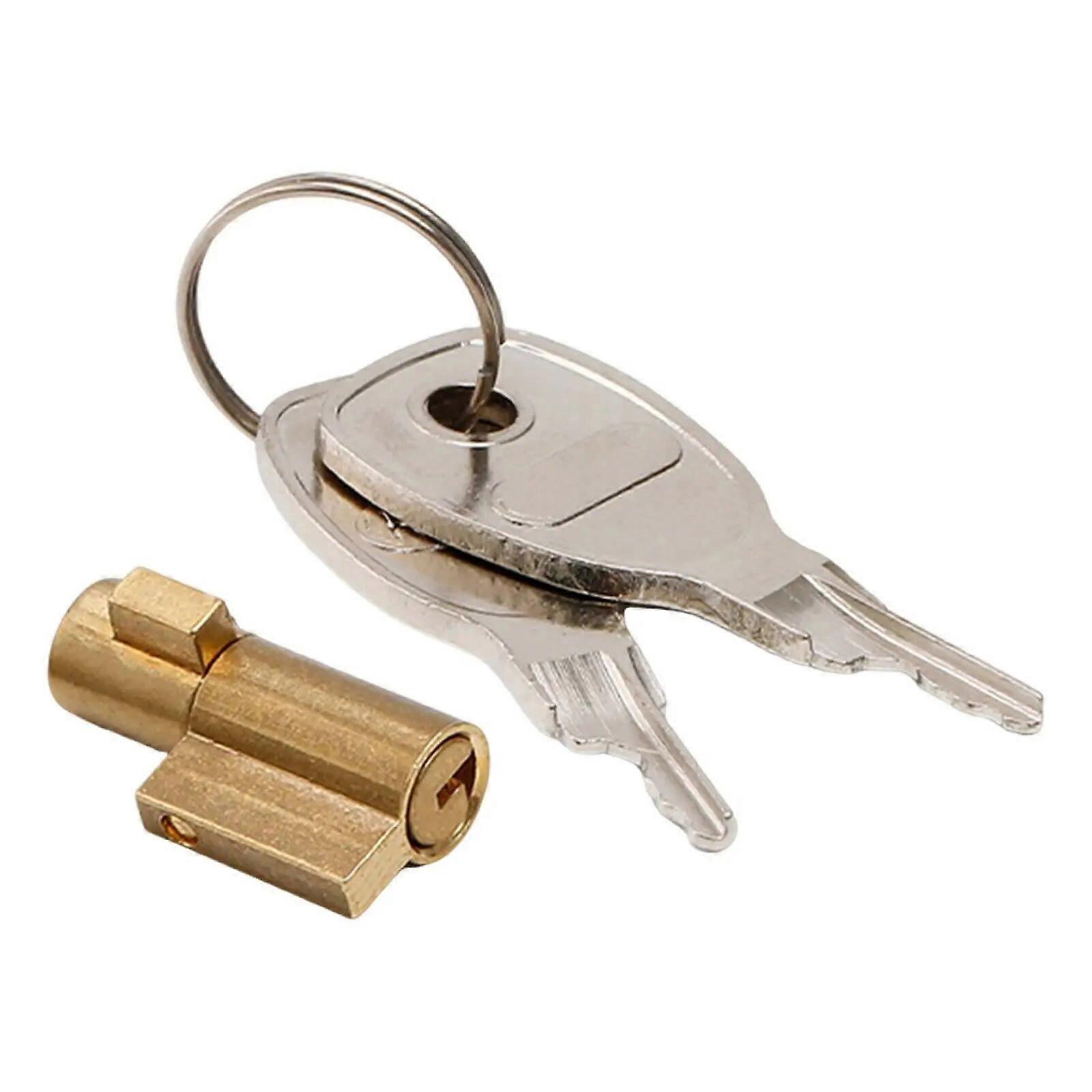 Trailer Coupling Hitch Lock Upgraded Hardware Insertable for Dresser Lock Car