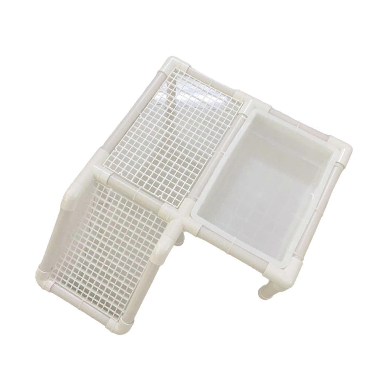 Turtle Basking Platform Climbing Shelf for Frog Turtles Semi Aquatic Animals A