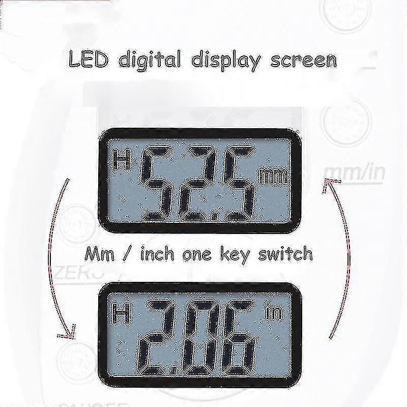 Body Fat Caliper Skinfold Caliper Lcd Display Tester Caliper Fold Analyzer Thickness
