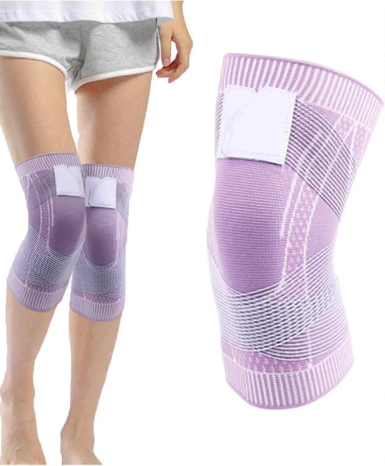 Knee Compression Sleeve, Knee Flex Wrap, Knee Sleeve, Compression Fit Support