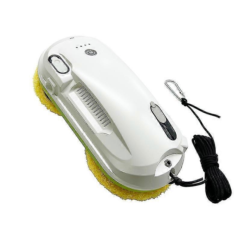 Window cleaning robot with 2 way water spray