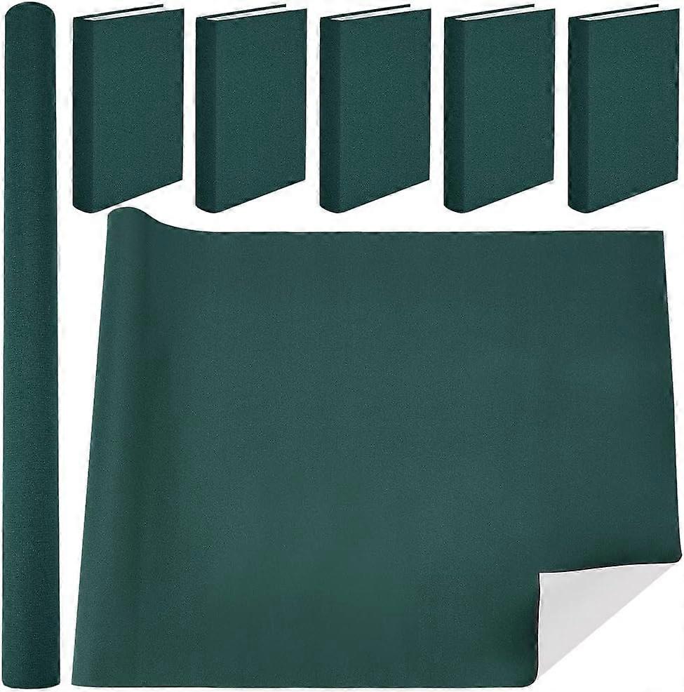 43 x 16.5inch Velvet Book Cloth for Book Binding Fabric Surface Paper Backed Bookcover Notebook Wraps Dark Green Book Covering Protector Bookbinding S