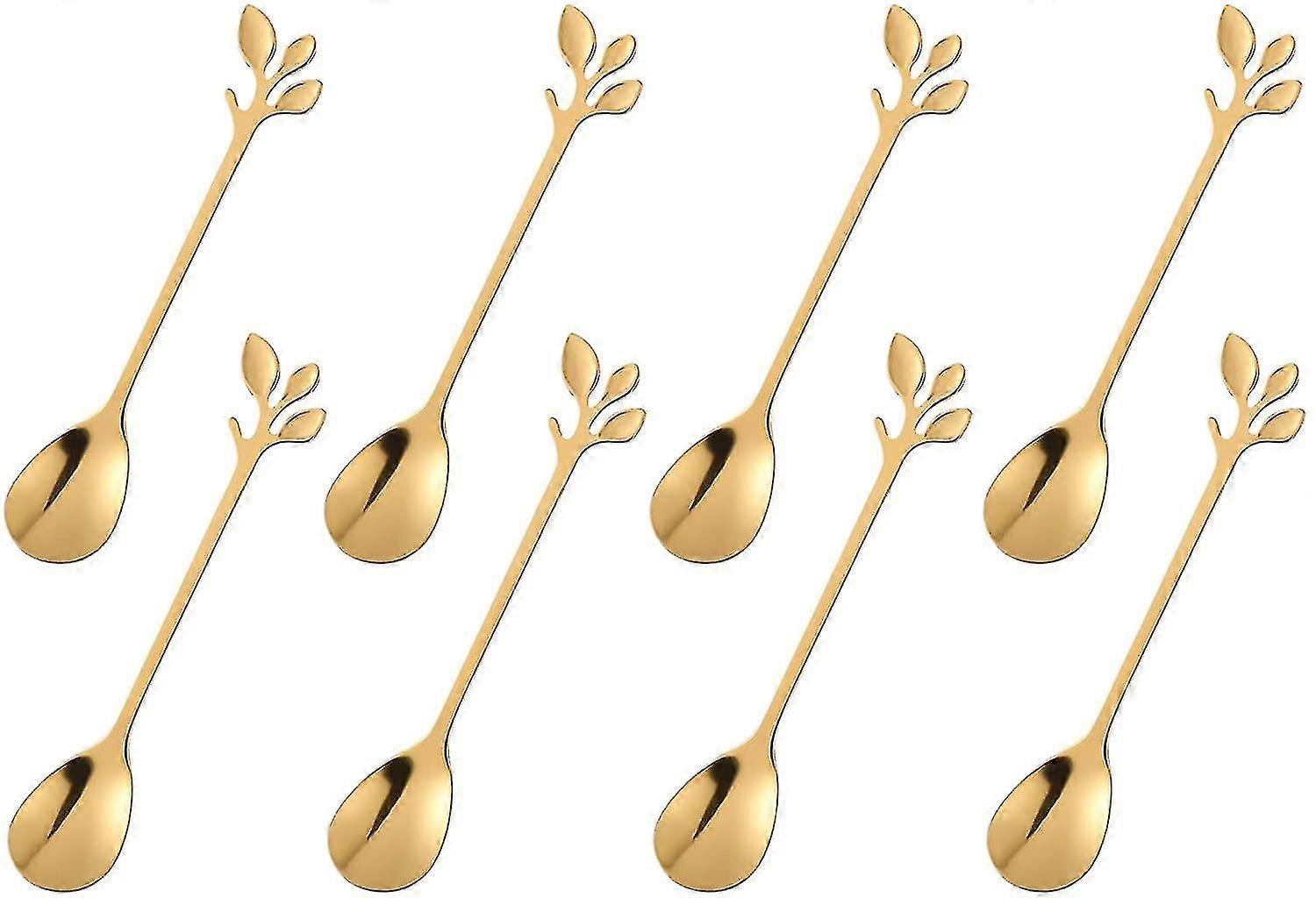 8 Pcs Mini Coffee Espresso Spoon
