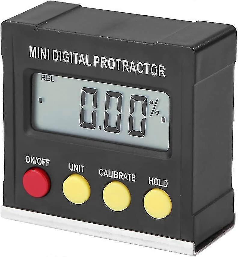 Mini Electronic Digital Inclinometer With Tilt Level And Magnetic Angle Protractor