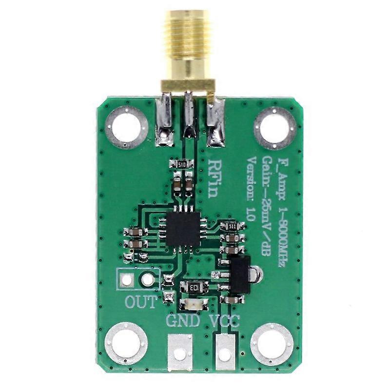 RF Logarithmic Detector 1-8000Mhz Radio Frequency Logarithmic Power Meter