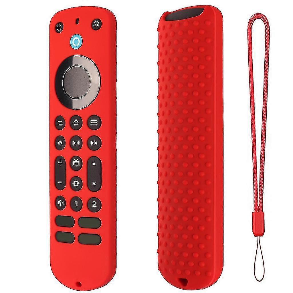 Silicone Sleeve Case-shell Anti-slip Cover compatible with Alexa Voice Remote Impact-proof