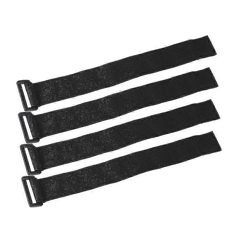 4pcs Multifunctional Hook And Loop Tape Nylon Sticky Straps For Daily Use