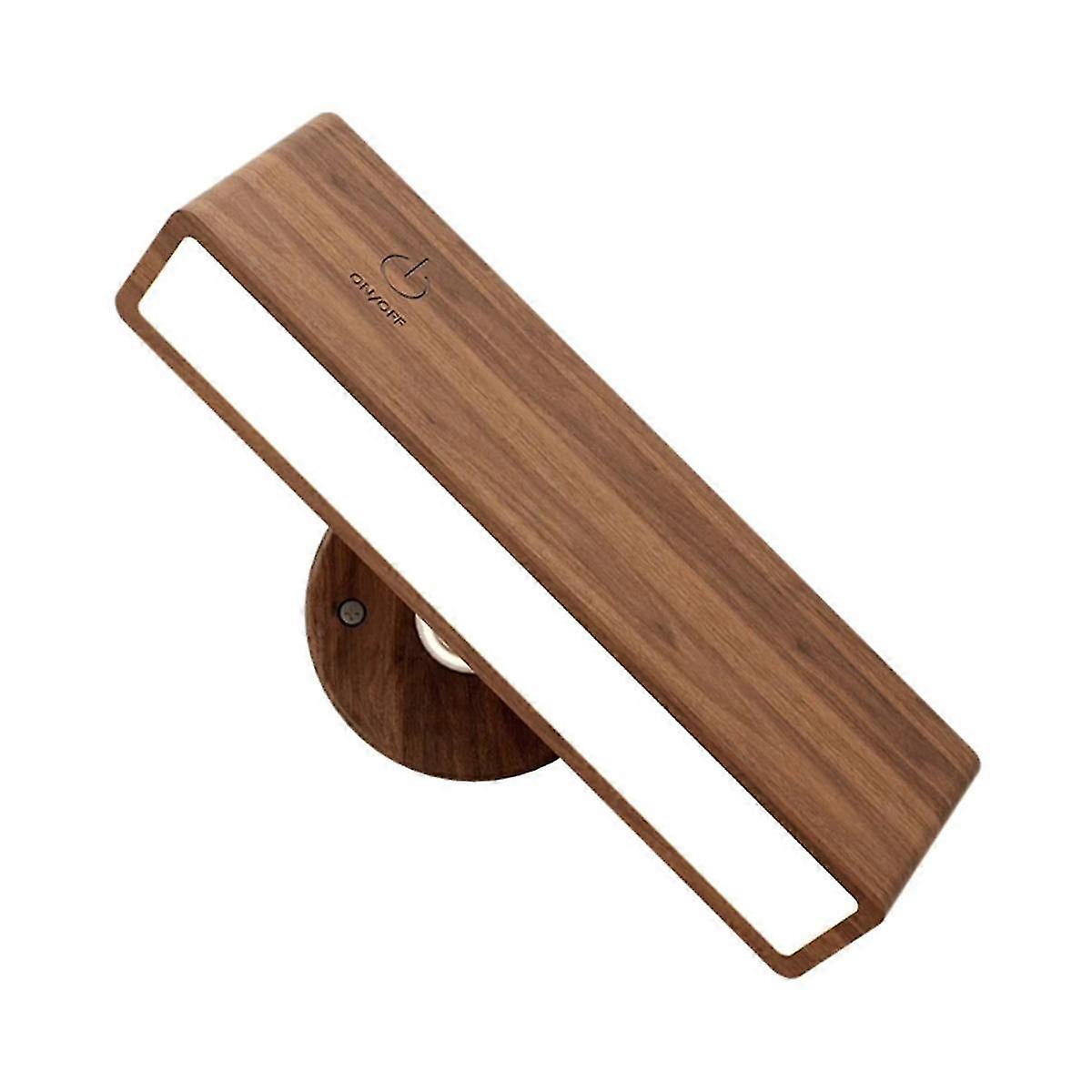 قابلة لإعادة الشحن غرفة نوم الجدار الخفيفة عكس الضوء الخشب الجدار الخفيفة اللاسلكية الحائط غرفة نوم مع 3 درجات حرارة اللون