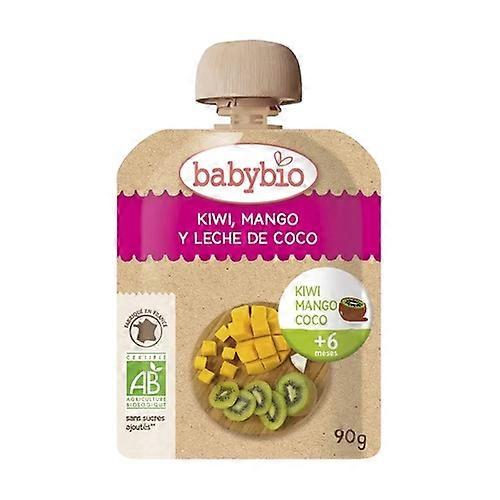 Pouch kiwi mango and coconut +6m 90 g (Mango - Coconut - Kiwi)