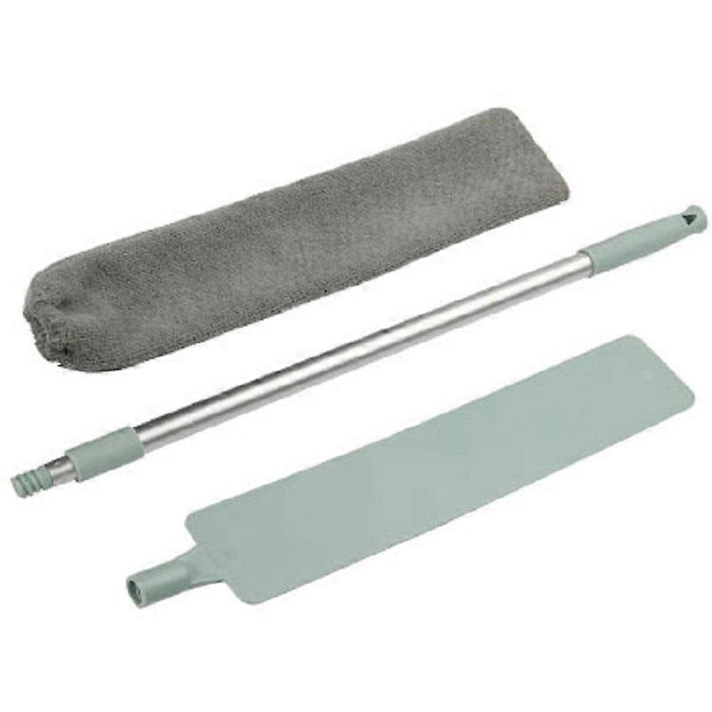 PB Gap Cleaning Brush Micro-Dust Cleaner Washable Artifact With Microfiber Duster Extension Pole Long Handle Mop Bendable Gap Dusters