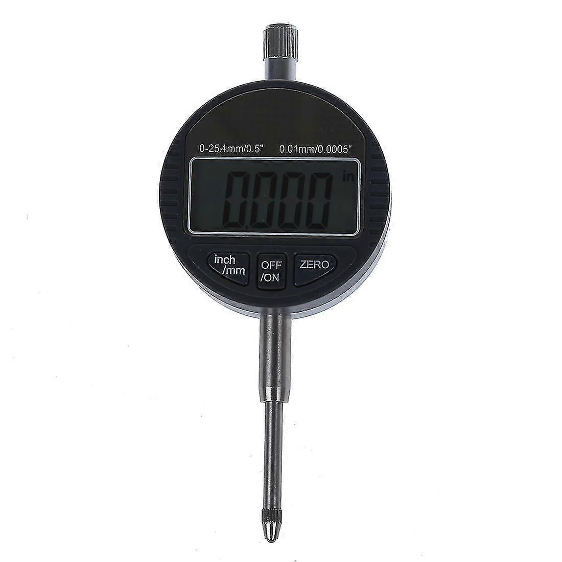 Digital Dial Indicator Dti 0.01mm/.0005" ~ 0-25.4mm/1" Clock Gauge