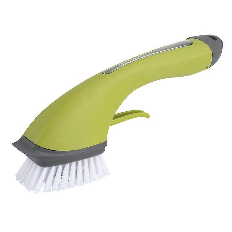 Green Cleaning brush for dishes, dishes, pans, kitchen