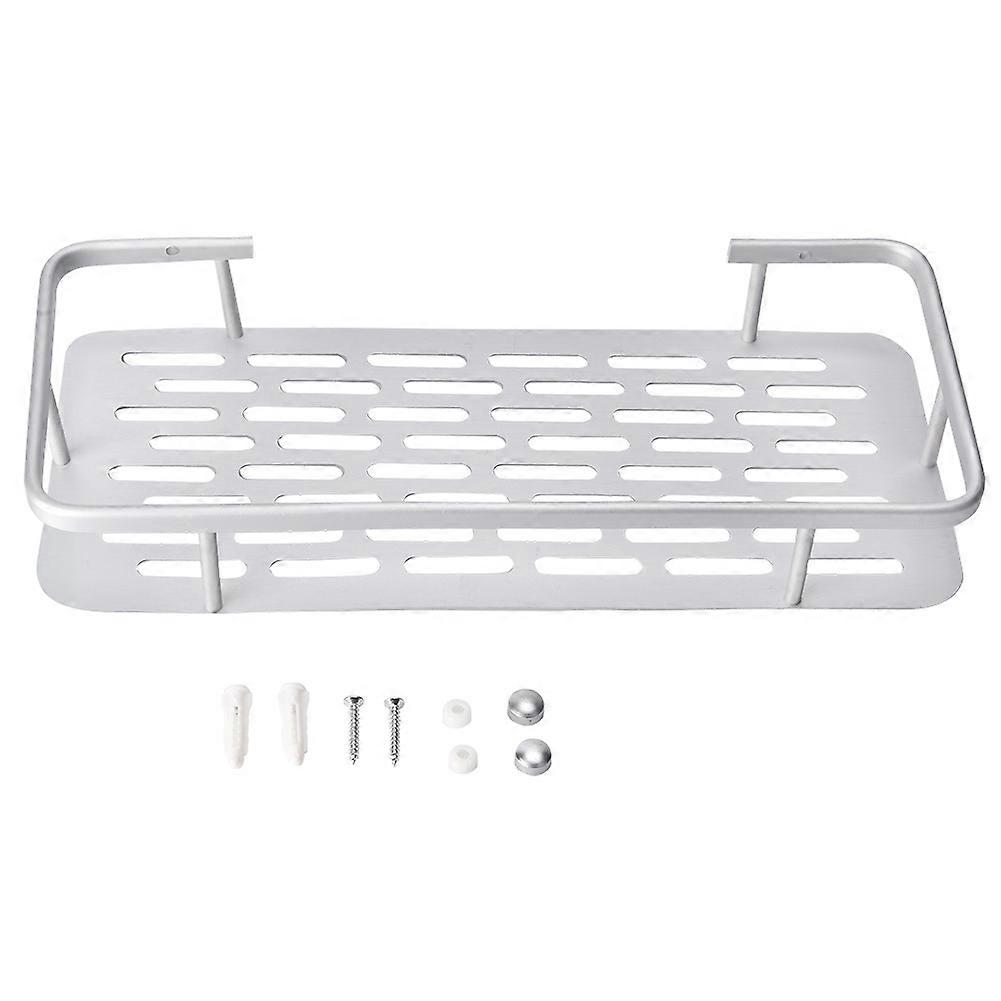 Aluminum Wall Mounted Storage Shelf Rack Bathroom Kitchen
