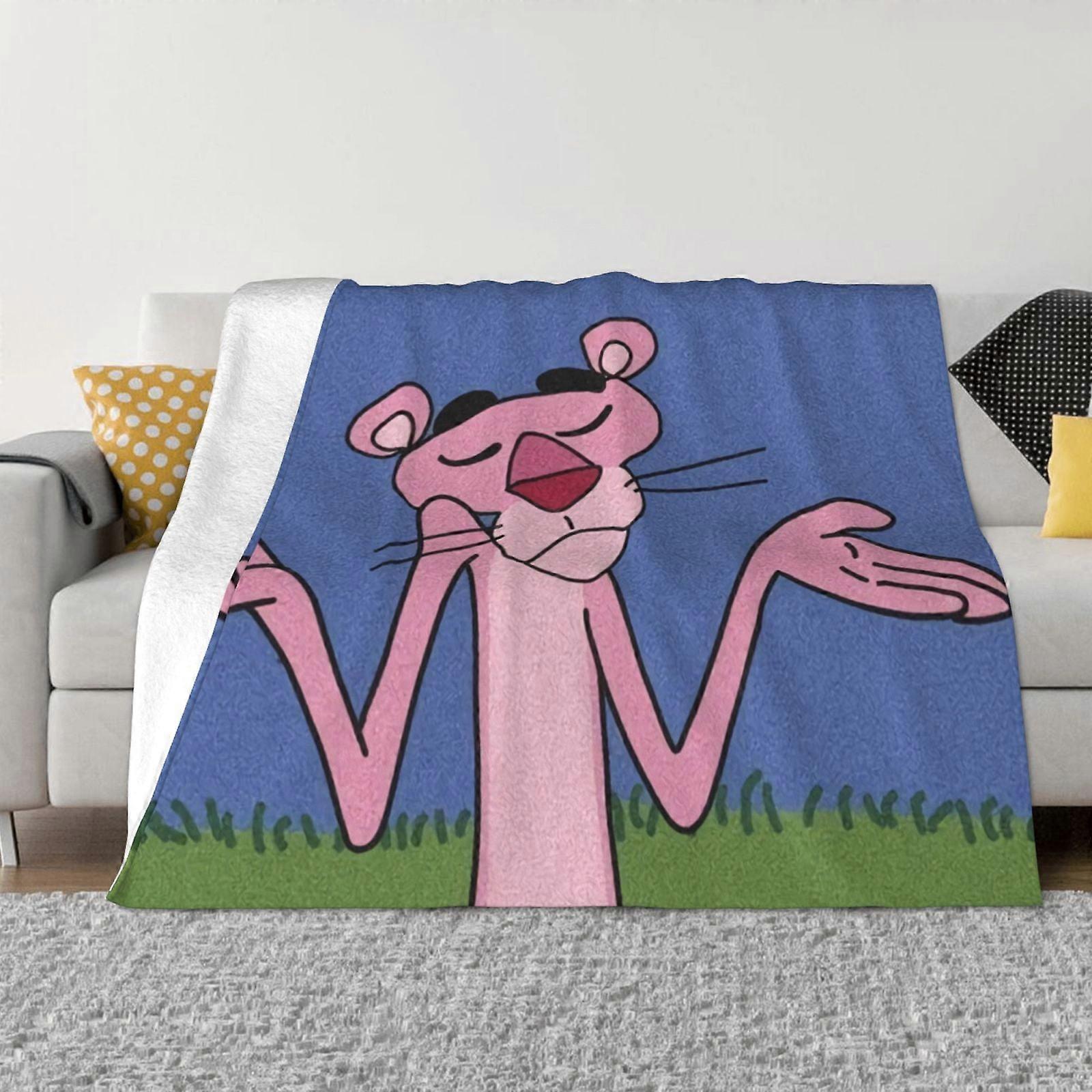 The Pink Panther Ultra-Soft Micro Fleece Blanket Super Soft Throw