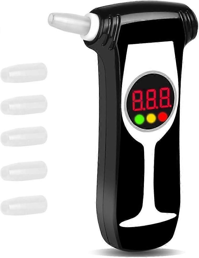 Breathalyzer With Three Led Indicator Light Alcohol Tester