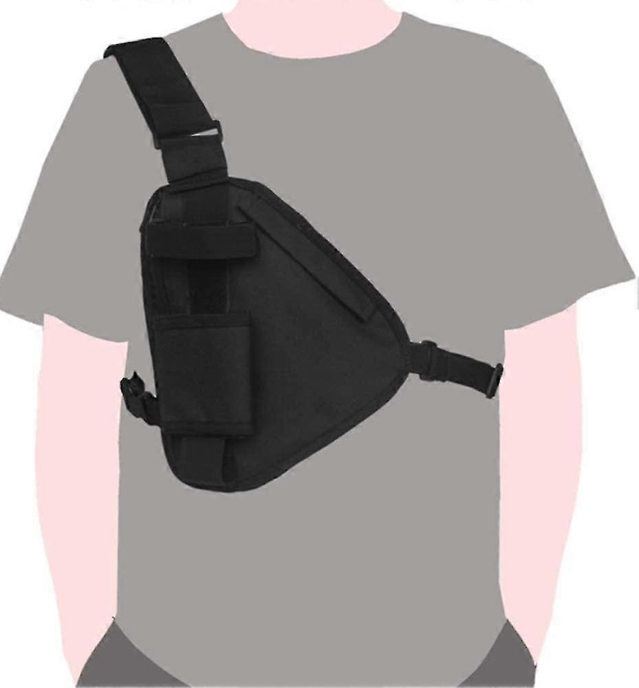 ETO- Harnais radio bidirectionnel Radio Chest Rig, poids léger, confortable à porter, sac de
