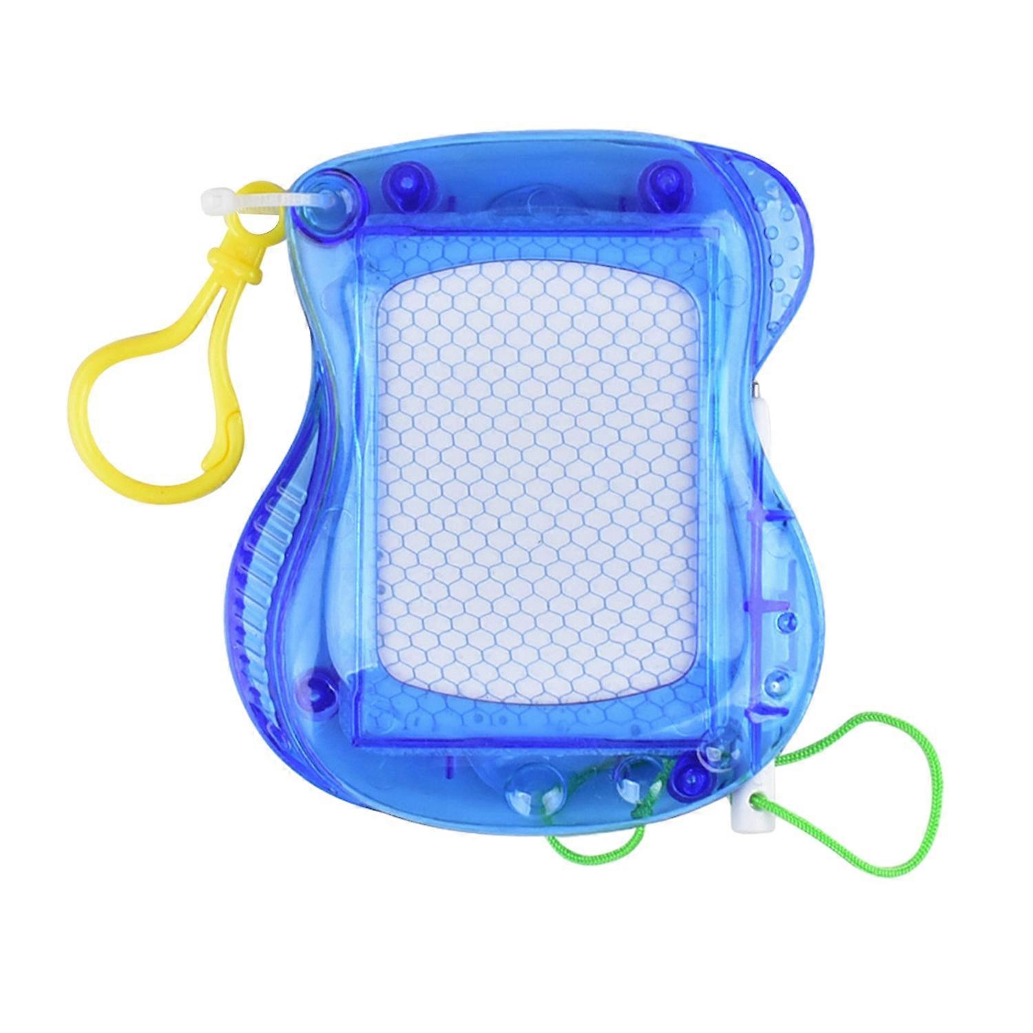 Mini Magnetic Drawing Board Doodle Sketch Erasable Board with Carabiner Schoolbag Hanging Pendant