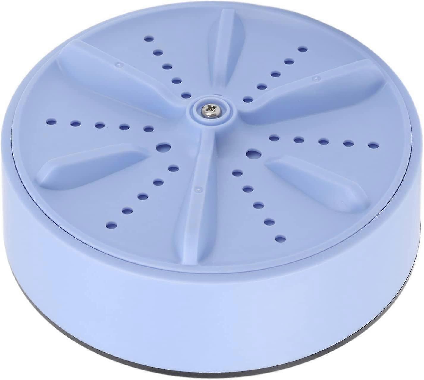 Washing Machine, Portable Intelligent Usb Mini Washer With Folding Bucket And Battery Or Camping, Traveling, Apartments, Dorms Blue