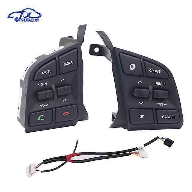 For Hyundai Tucson 2016 2017 Steering Wheel Music Button Bluetooth Control Switch96710 D35004x Remote Control Switch Left - Steering Wheels & Horns