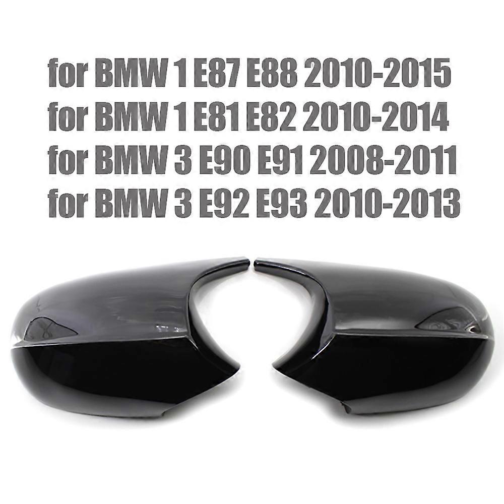Replacement Rearview Side Mirror Covers Cap For BMW E90 E91 E92 E93 E81 E87 E82 E88 3 1 Series M Accessories Carbon Fiber Gloss
