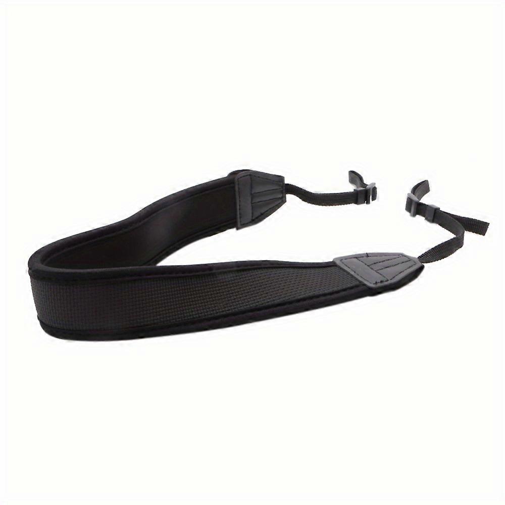 Stretch Shock Absorbing DSLR Camera Shoulder Strap - Adjustable, Anti-slip, and Comfortable for Carrying Most Cameras