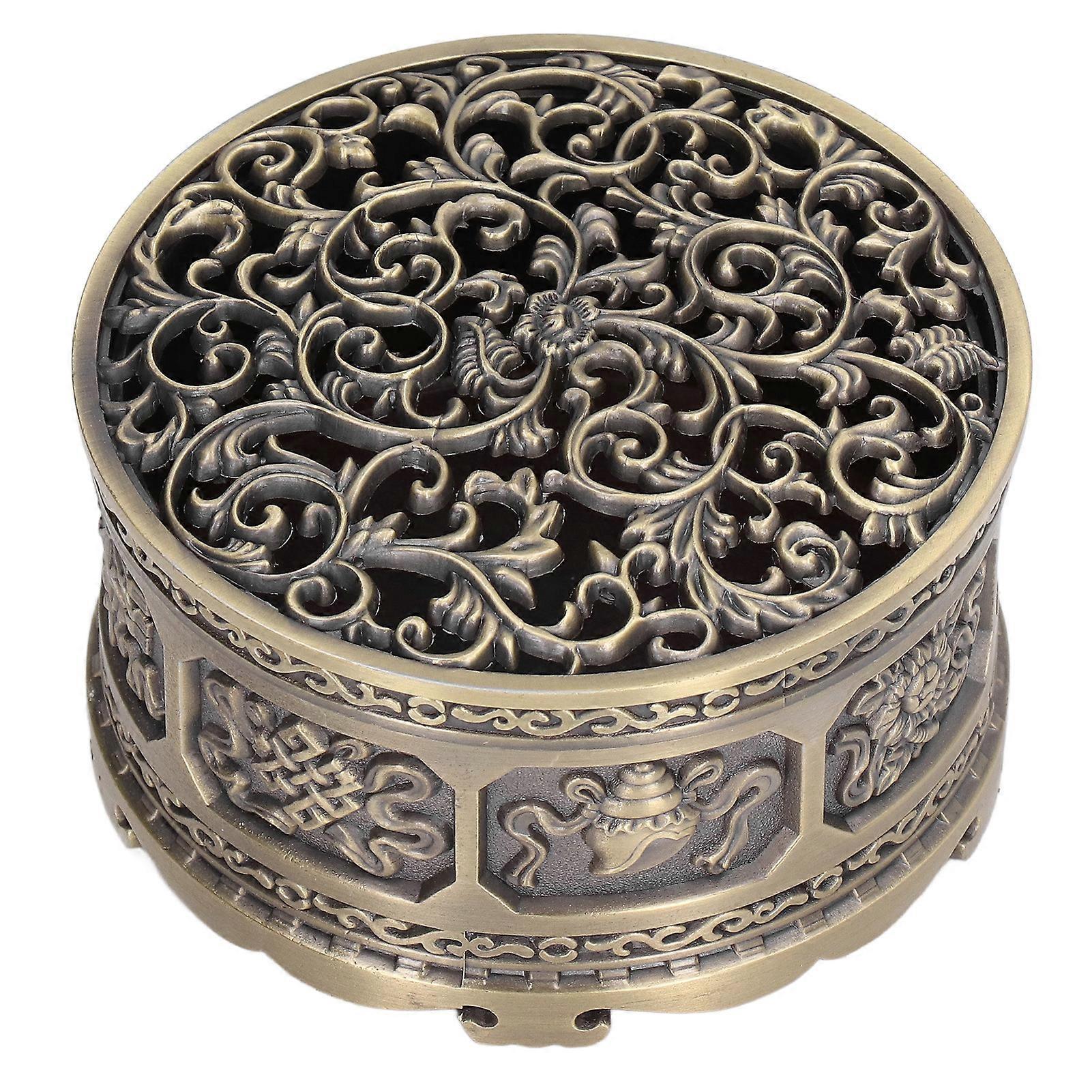 Copper Incense Holder Burner for Home Temple Decoration