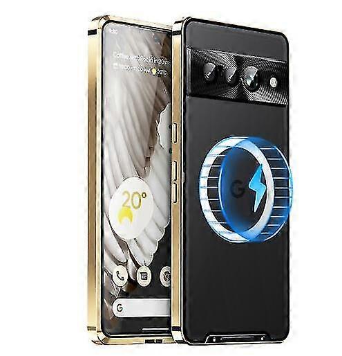 Metal Magnetic Case for Google Pixel 7 Pro/ Pixel 7 - Ultra-thin, Shockproof, Magsafe Compatible