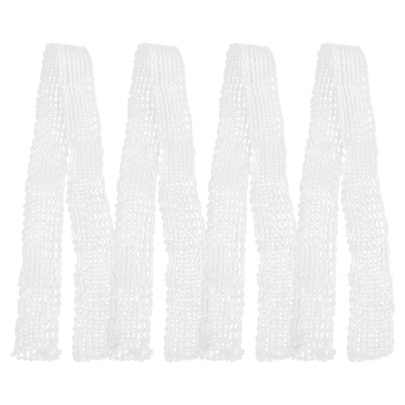 4 st köttnätsrullar bomullsskinkasockor elastiska köttnät korvnät