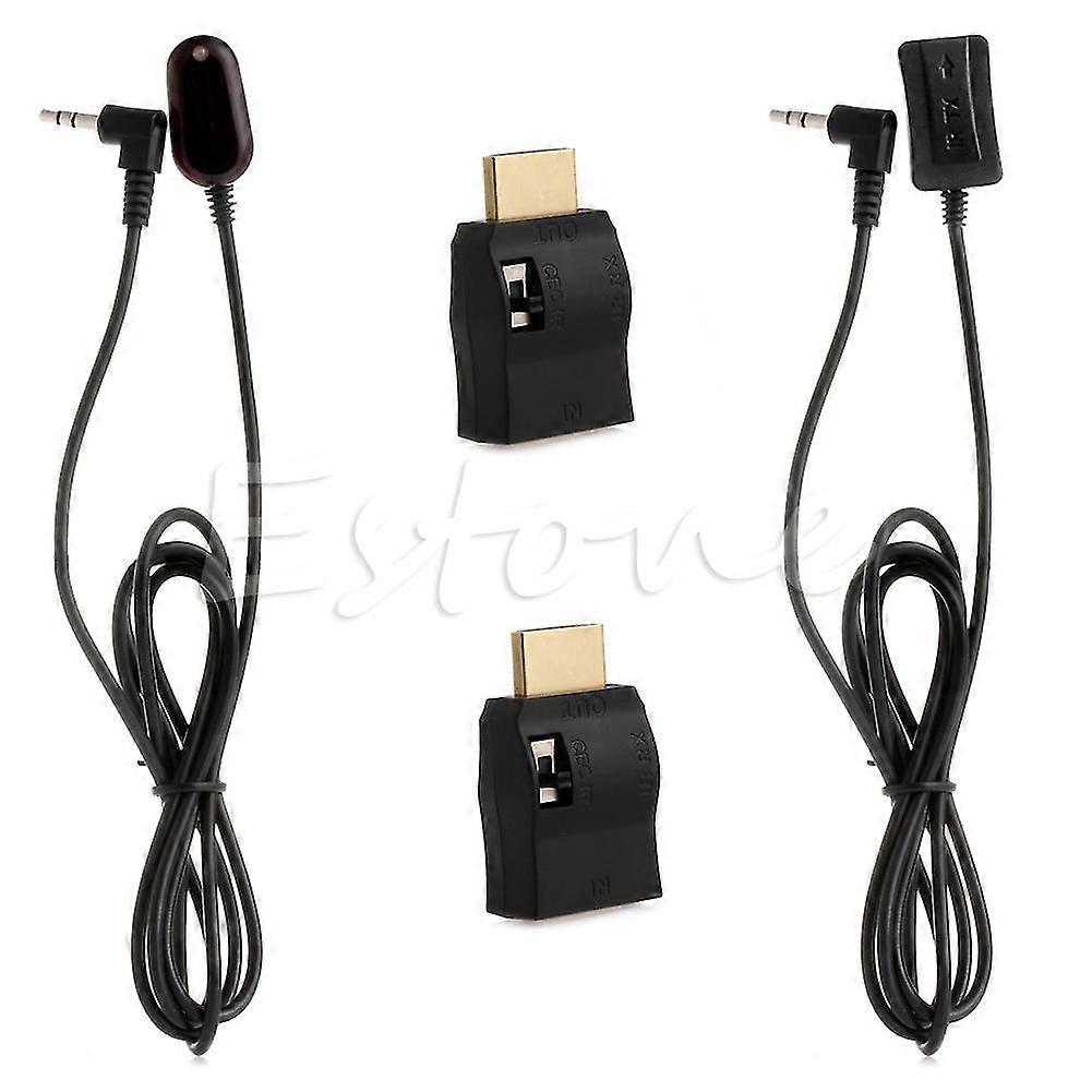 IR Extender Over HDMI-compatible Remote Control Extender Receiver Transmitter