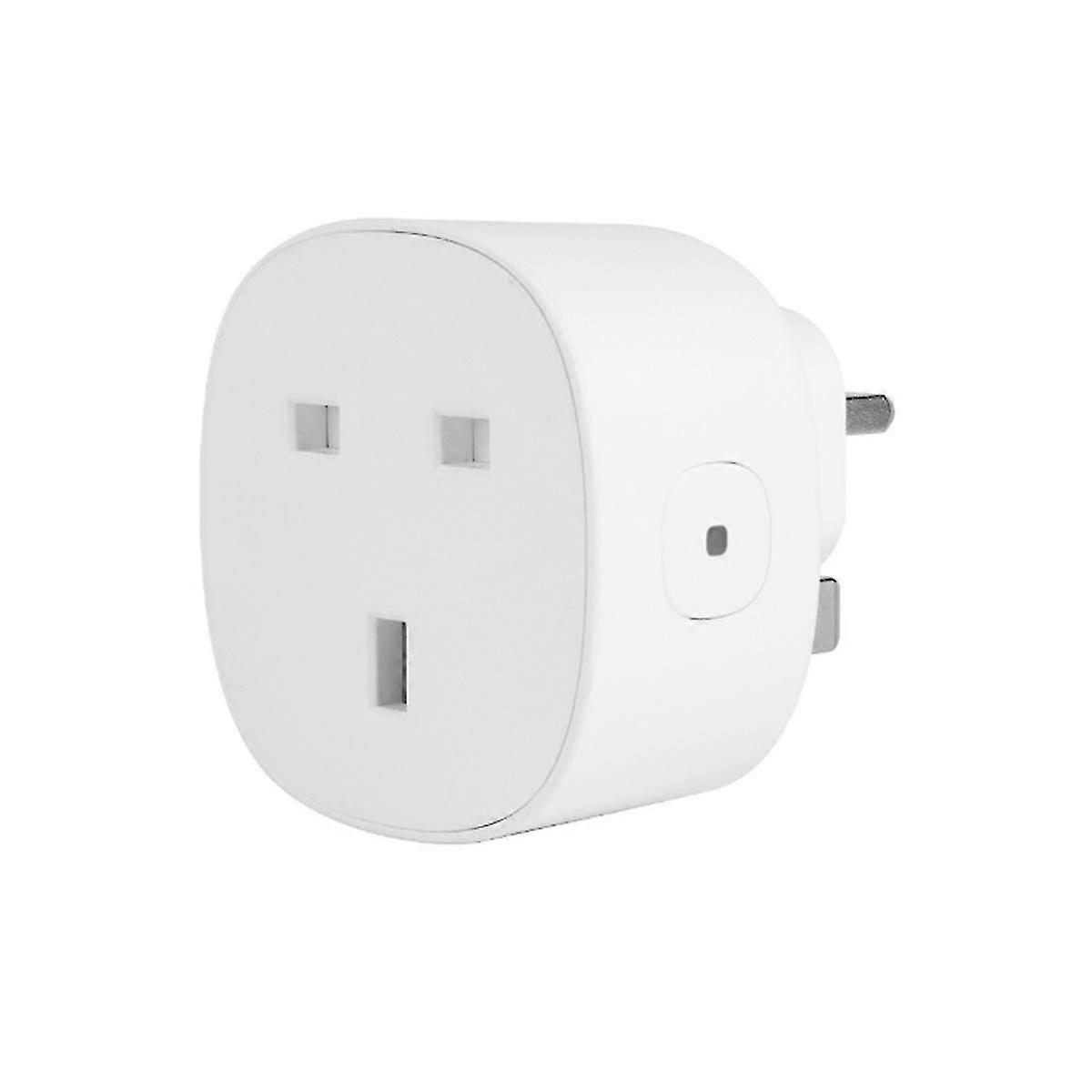 Smart Plug, Work For And Google Home, Smart Life Wifi Plug With Remote&voice Control 13a Uk Plug
