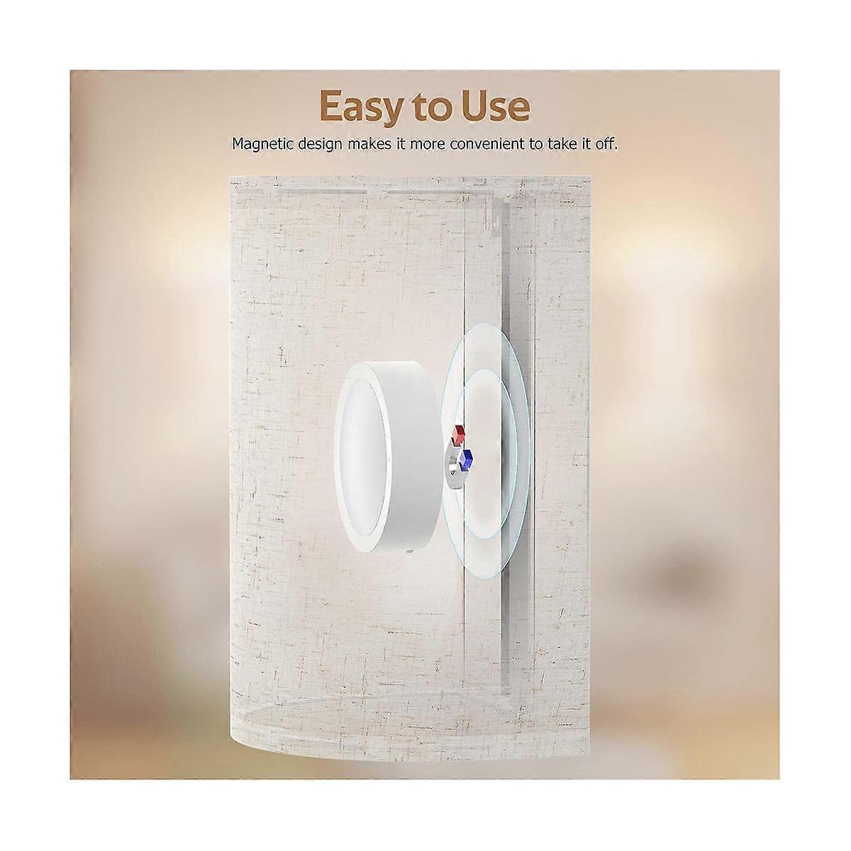 Wall Sconces Rechargeable 13Colors Changeable Dimmable Wall Lights with Remote Control Wall Lamp fo