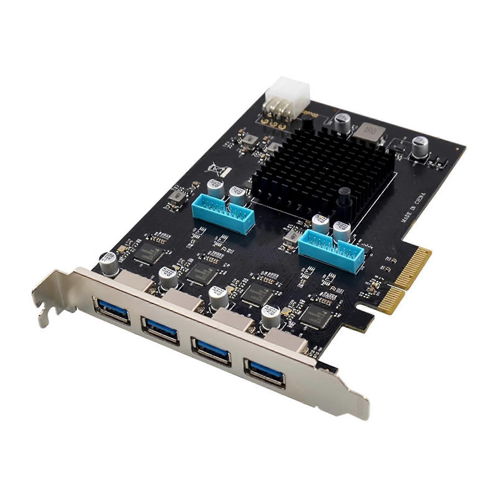 Placa de expansão Pci-e X4 Nec720201 USB3.0 Master