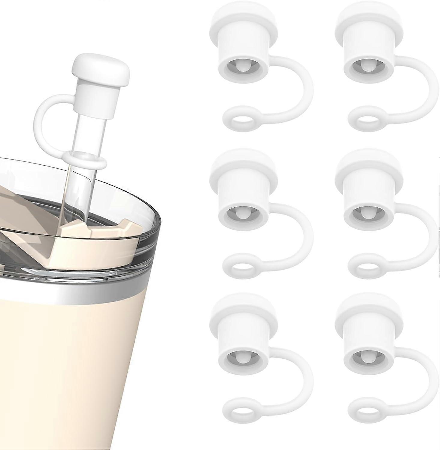 6kpl olkisuojus 6-10mm oljelle Stanley, Simple Modern, Yeti, Owala, Hydro Flask, Reduce ja kaikki merkit Tumbler pilli, astianpesukoneen kestävä