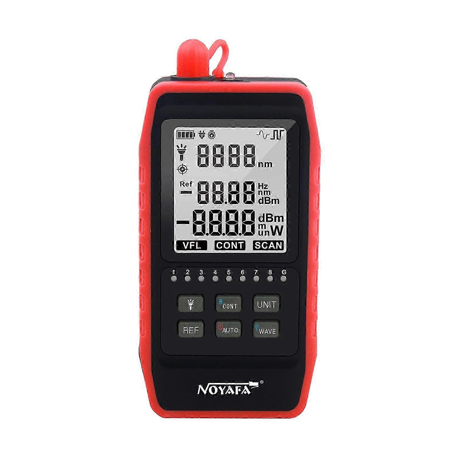 NOYAFA Multifunction MINI Optical Power Meter OPM Visual Fault Locator Network Cable Test Optical Fiber Tester