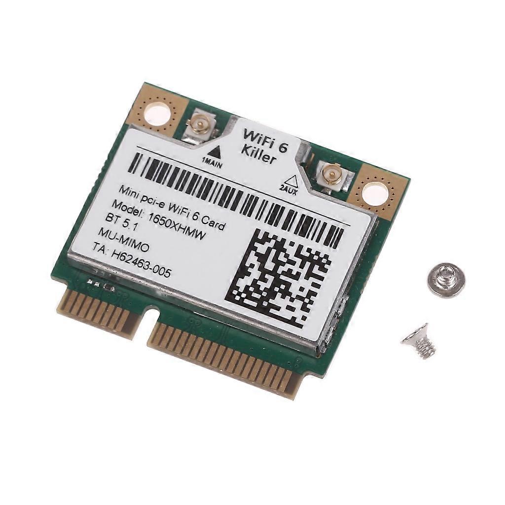 WiFi 6 AX200 Killer 1650X WiFi 6 AX200 802.11AX M.2 Wifi Bluetooth-compatibl