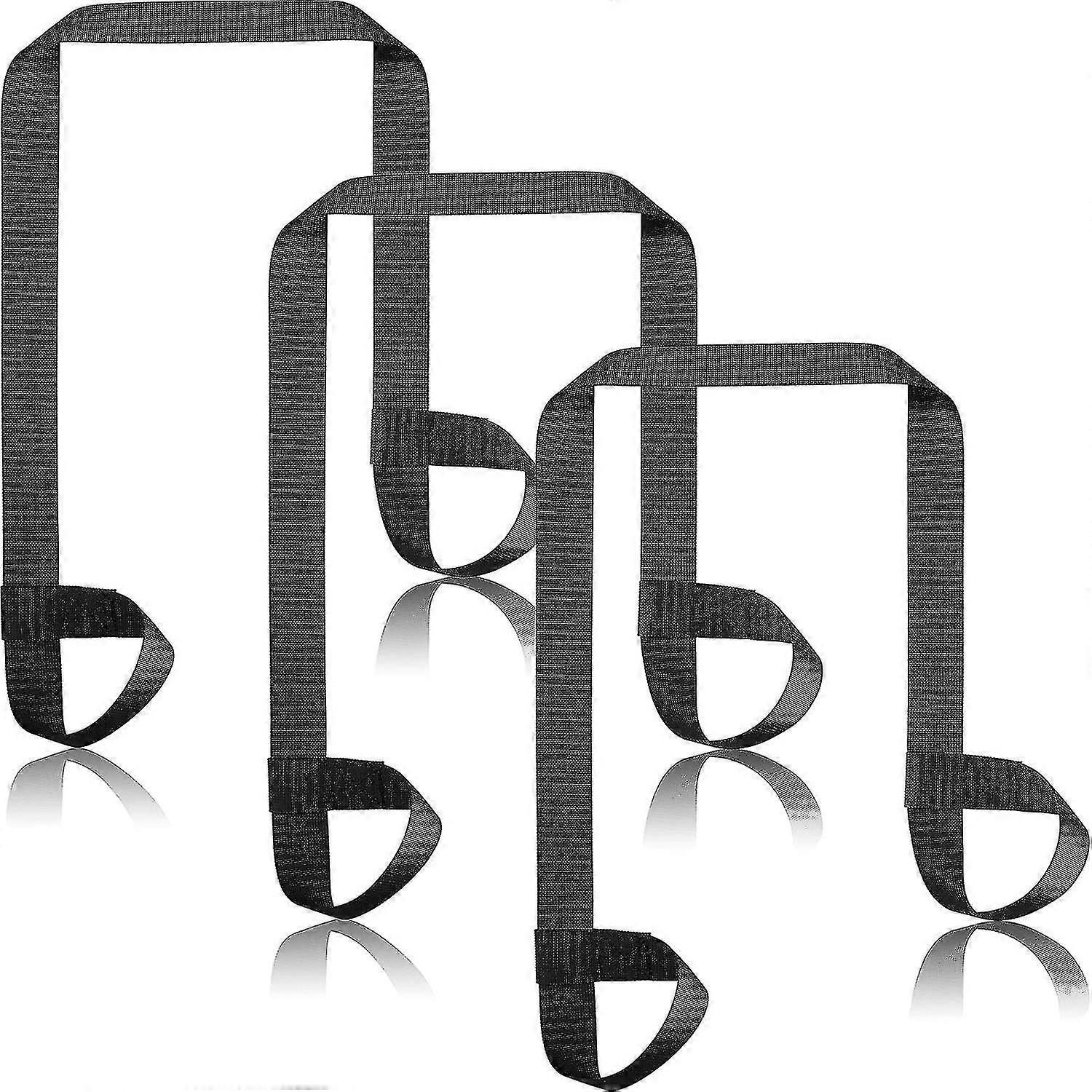 3 Pieces Roller Skate Leash Adjustable Ski Boots Carrier Strap Snowboard Boot Shoulder Sling Leash For Ice Skates (Pure Style)