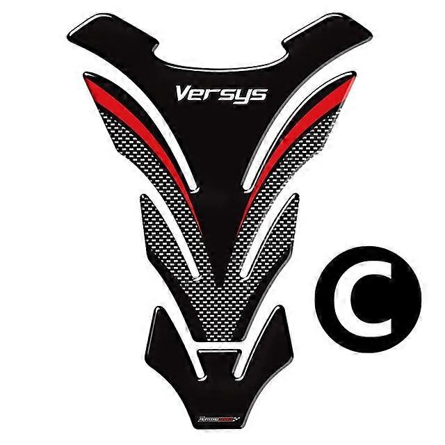 3D Motorcycle Tank Pad Protector Decal Stickers Case for Kawasaki Versys 650 1000 X300 Versys-X TankVehicle Wraps