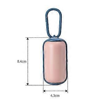 Pet Garbage Bag Dispenser Portable Poop Waste Bag Storage For Walking Travel