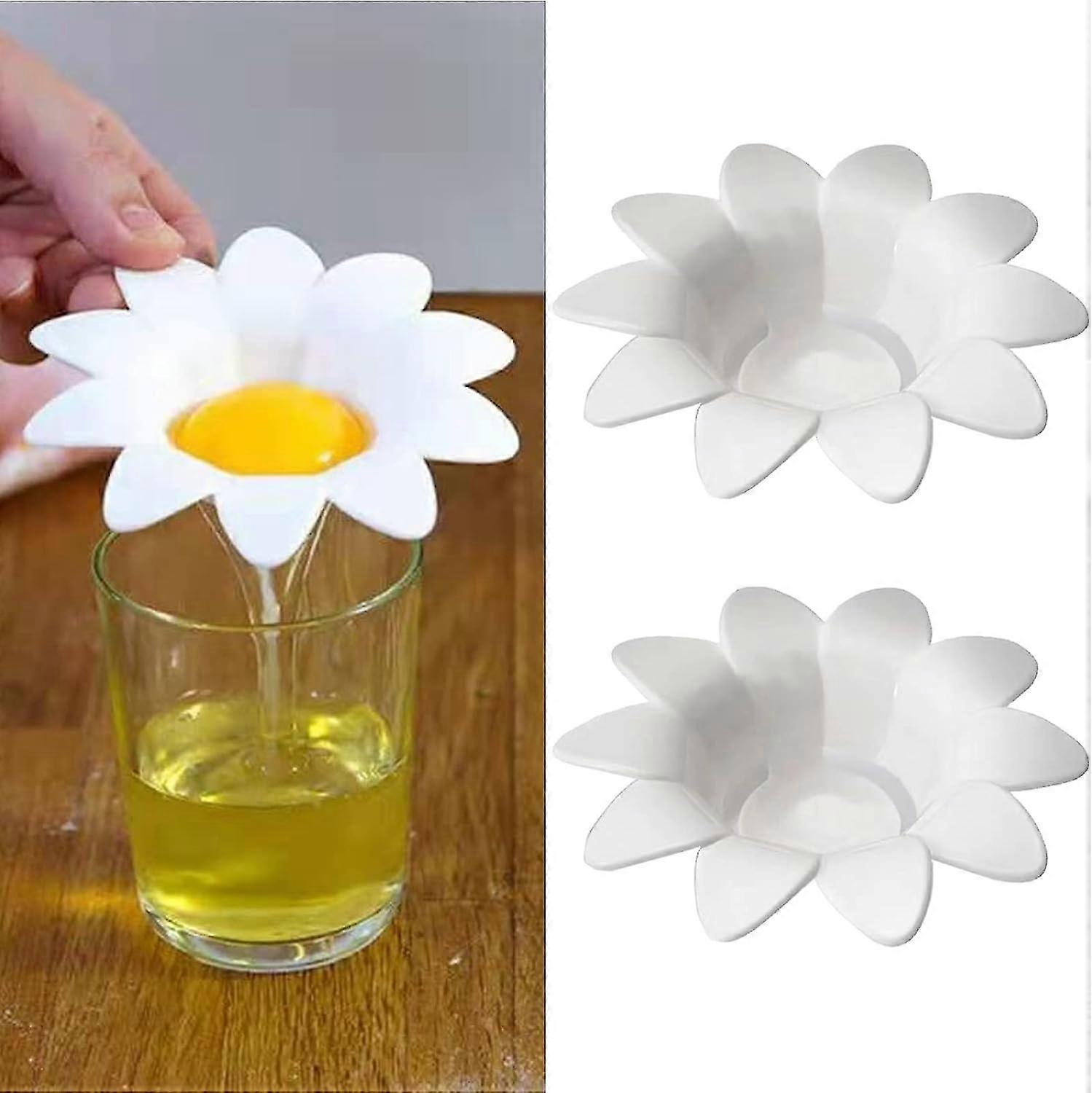2 Fresh Egg Separator Egg Yolk Separator