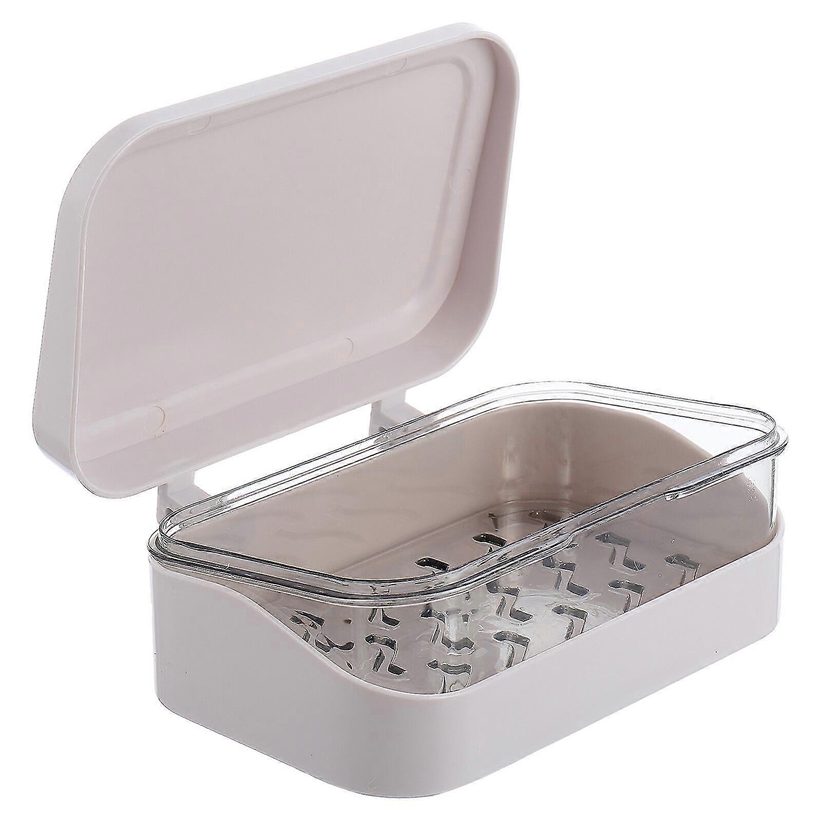1pc Soap Storage Case Portable Soap Storage Container Household Soap Rack