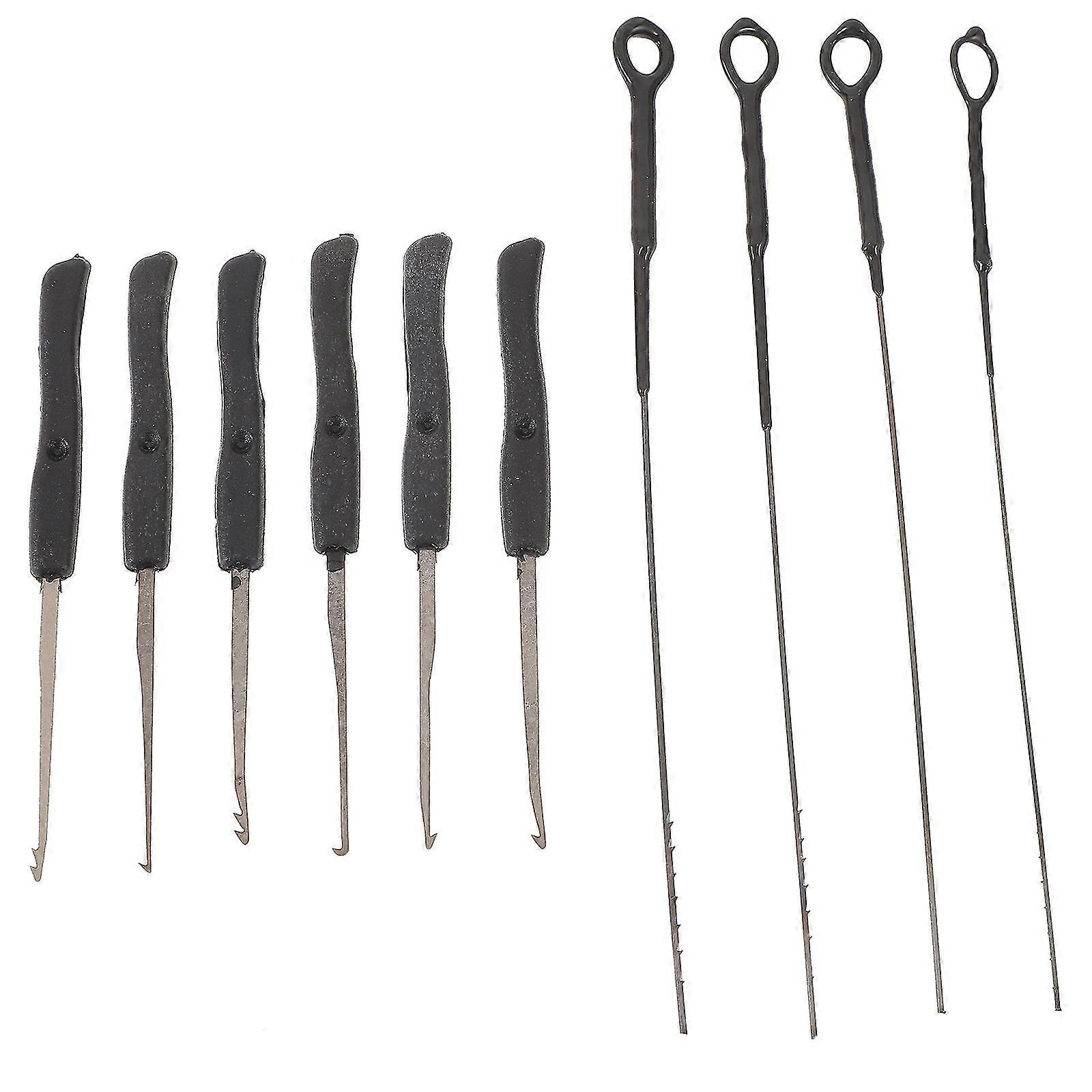 Tool Box Kit Broken Key Removal Kit Broken Key Pick Set Broken Key Removal Hooks Broken Key Pick Tool Pick Hook Set