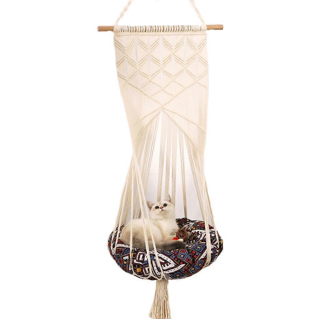 for Cat Hammock Small Pet Hanging Bed Swing Bed with Hook Napping Bed