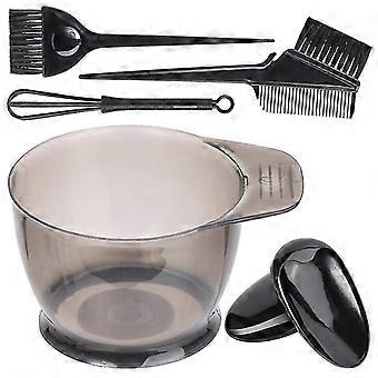 5 Pcs Professional Hair Dyeing Tool, Suitable for Salon and Home Hair Dyeing Brush Comb, Coloring B