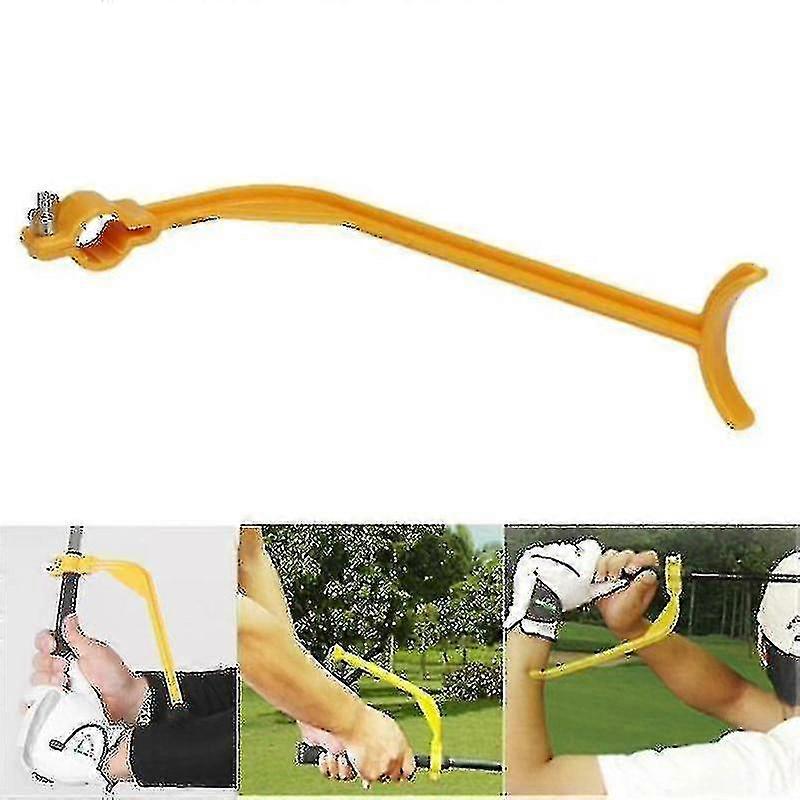 Golf Swing Training Aid(1 Piece, Yellow)