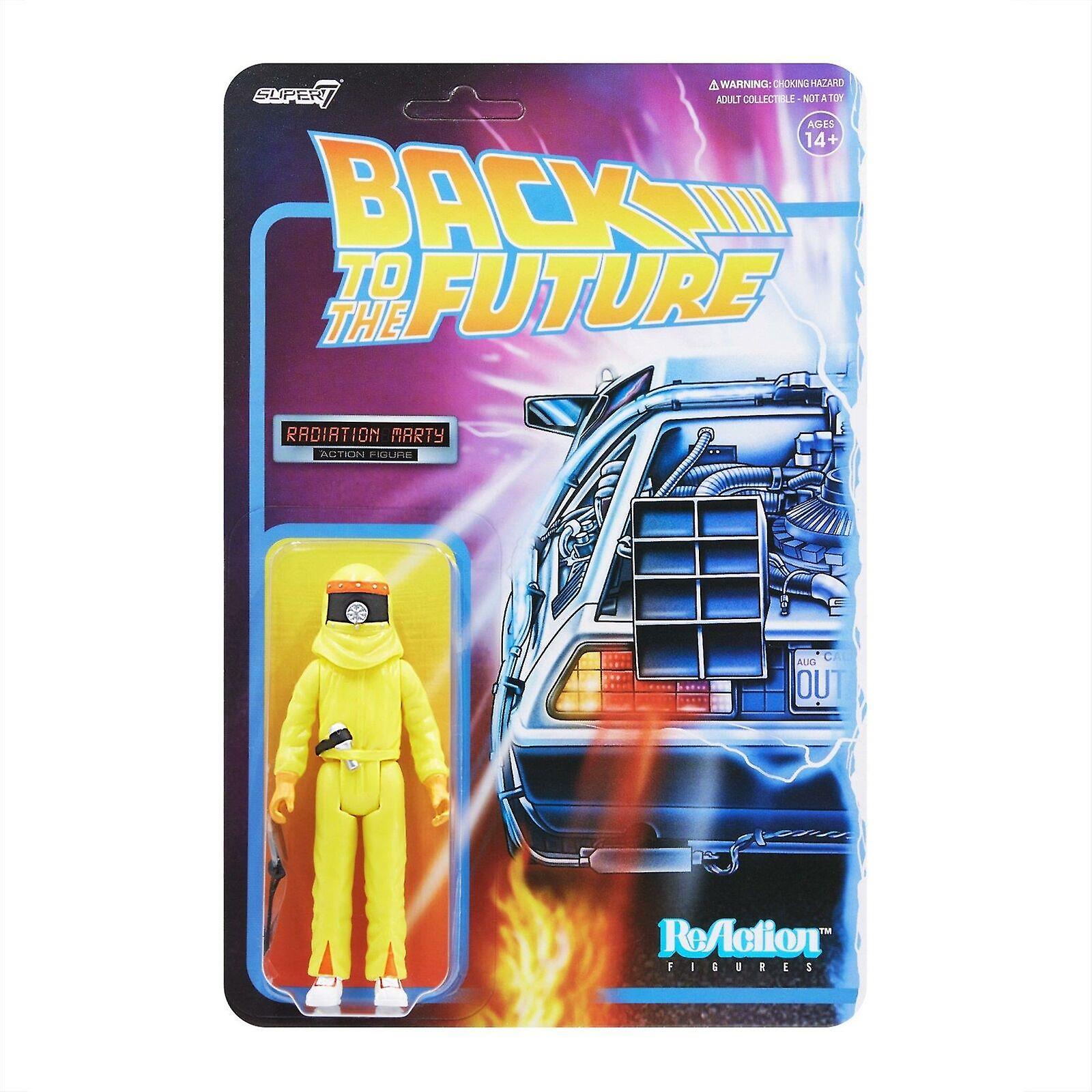 Marty McFly Radiation Back to the Future 3.75 Inch Action Figure Re Action Super7