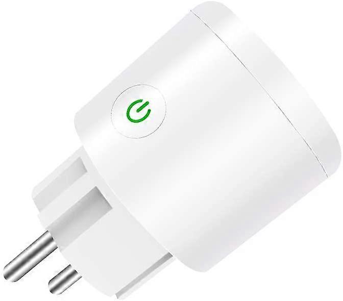 Prise connectée Wi-Fi 16 A compatible avec Alexa et Google Home, télécommande Wi-Fi via application et fonction minuterie