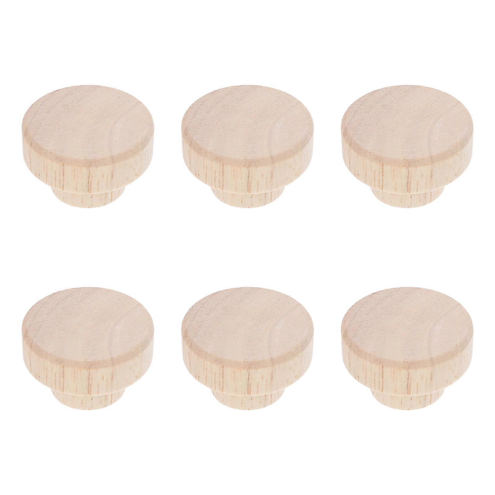 6 Pcs Wood Dresser Knobs Vintage Knobs Vintage Drawer Knobs Dresser Drawer Knobs Wood Window Knob Handle Farmhouse Knobs