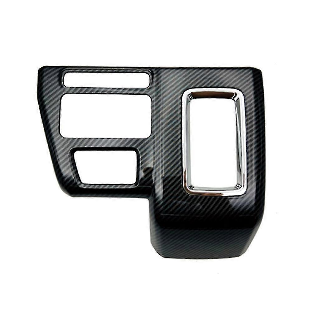 Car Carbon Fiber Central Gear Shift Panel Control Panel Decal Interior Modification For Atrai S700
